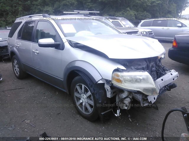 1FMDK02W08GA41224 - 2008 FORD TAURUS X SEL SILVER photo 1