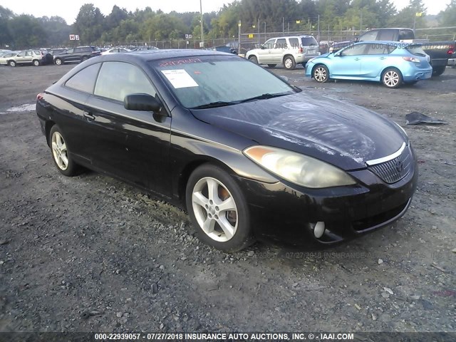 4T1CA30P64U023494 - 2004 TOYOTA CAMRY SOLARA SE/SLE შავი ფოტო 1