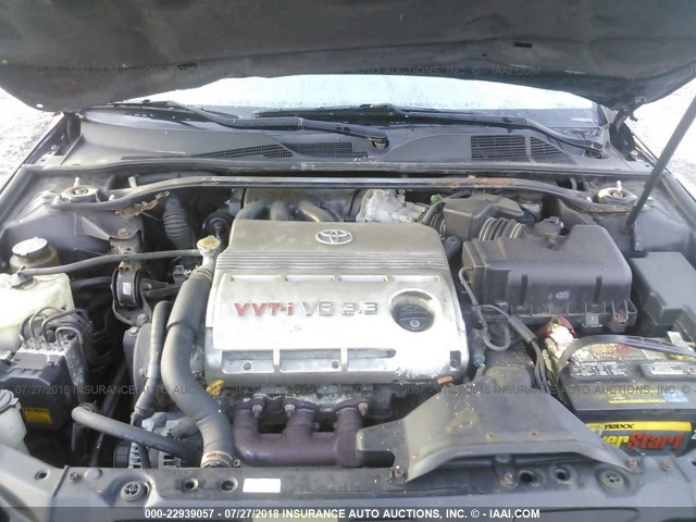 4T1CA30P64U023494 - 2004 TOYOTA CAMRY SOLARA SE/SLE შავი ფოტო 10