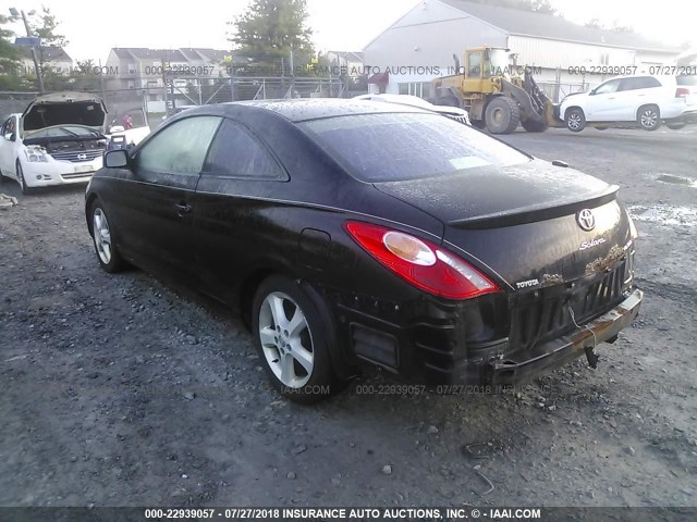 4T1CA30P64U023494 - 2004 TOYOTA CAMRY SOLARA SE/SLE შავი ფოტო 3