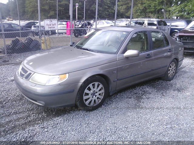 YS3EB49E923042716 - 2002 SAAB 9-5 LINEAR TAN photo 2