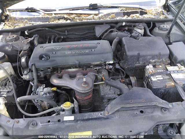 4T1BE30K05U057825 - 2005 TOYOTA CAMRY LE/XLE/SE Qara foto 10