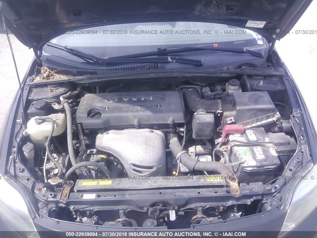 JTKDE177460081307 - 2006 TOYOTA SCION TC 黑色 照片 10