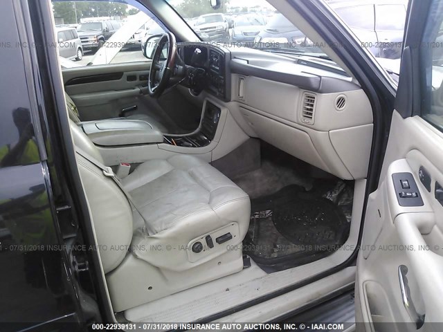 1GYEK63N52R132965 - 2002 CADILLAC ESCALADE LUXURY 黑色 照片 5