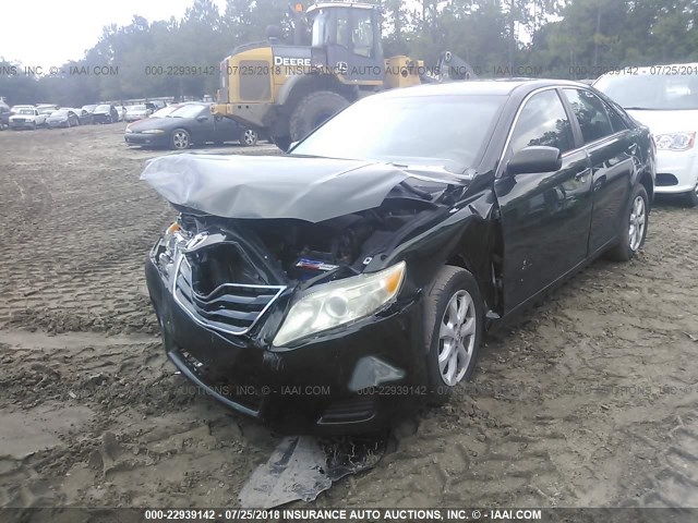 4T1BF3EK7BU617616 - 2011 TOYOTA CAMRY SE/LE/XLE მწვანე ფოტო 2