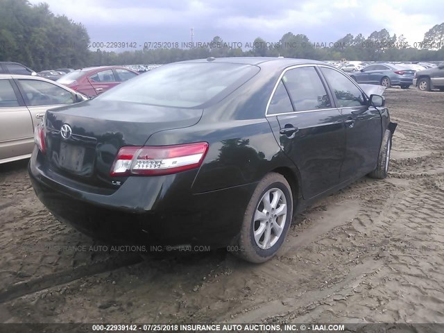 4T1BF3EK7BU617616 - 2011 TOYOTA CAMRY SE/LE/XLE მწვანე ფოტო 4
