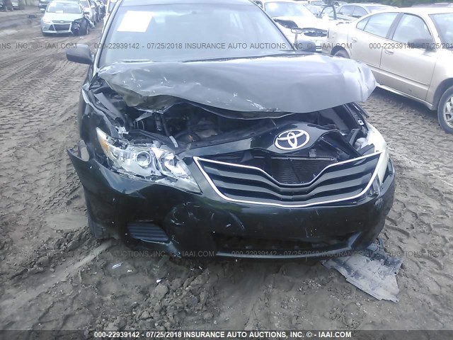 4T1BF3EK7BU617616 - 2011 TOYOTA CAMRY SE/LE/XLE მწვანე ფოტო 6