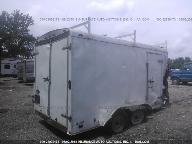 5NHUBL422DN077967 - 2013 CARGOMATE ENCLOSED TRAILER  WHITE photo 4