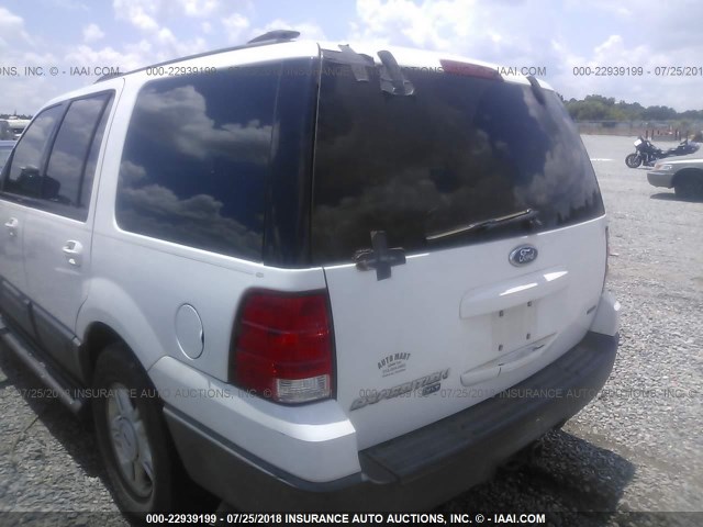 1FMPU16L54LB78822 - 2004 FORD EXPEDITION XLT WHITE photo 6