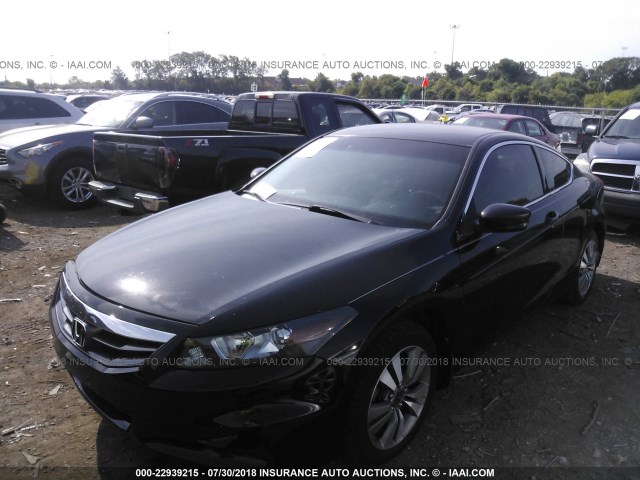 1HGCS1B31BA016761 - 2011 HONDA Accord LX-S BLACK photo 2