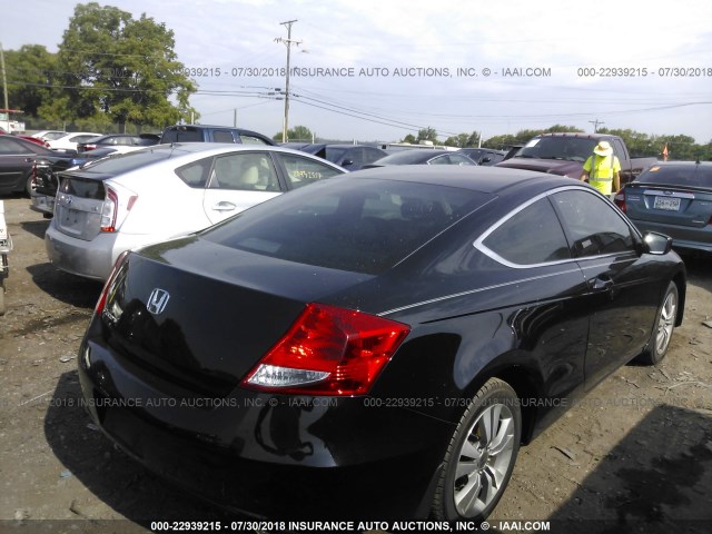 1HGCS1B31BA016761 - 2011 HONDA Accord LX-S BLACK photo 4