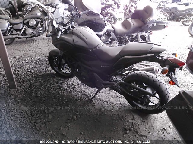 JH2RC6347FK100357 - 2015 HONDA NC700X DCT BLACK photo 3