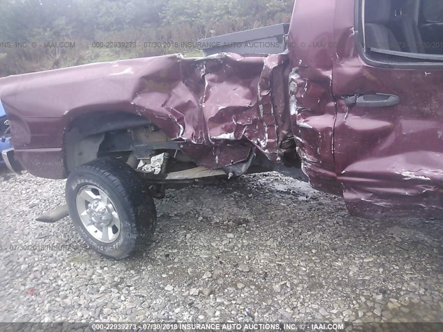 3D7KU26643G718578 - 2003 DODGE RAM 2500 ST/SLT 栗色 照片 6