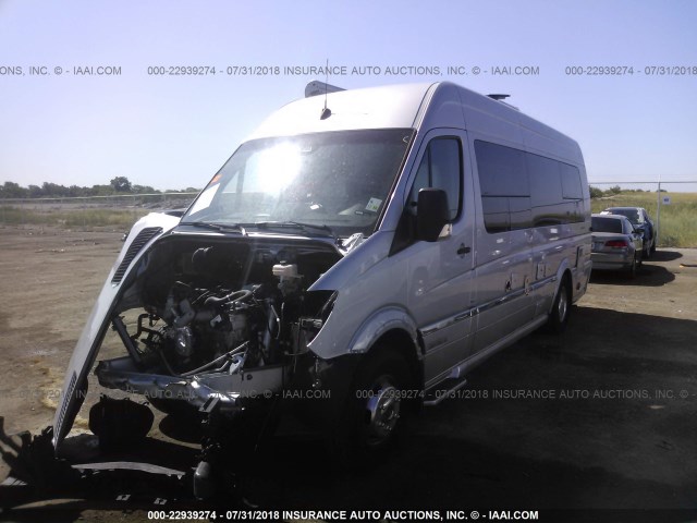 WDAPF4CC4GP228596 - 2016 MERCEDES-BENZ SPRINTER 3500 SILVER photo 2