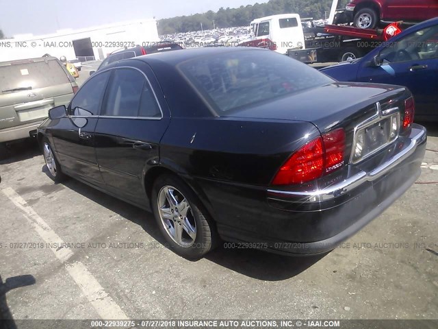 1LNHM86S11Y702860 - 2001 LINCOLN LS 黑色 照片 3