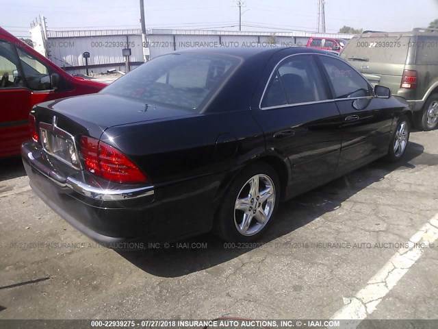 1LNHM86S11Y702860 - 2001 LINCOLN LS 黑色 照片 4
