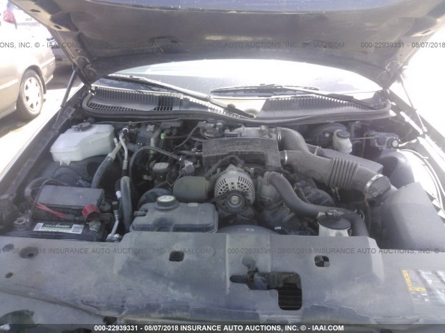 1LNHM81W34Y636987 - 2004 LINCOLN TOWN CAR EXECUTIVE/SIGNATURE Siyah fotoğraf 10