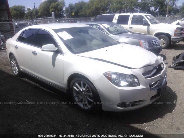 1G1ZE5E14BF100652 - 2011 CHEVROLET MALIBU LTZ 白色 照片 1