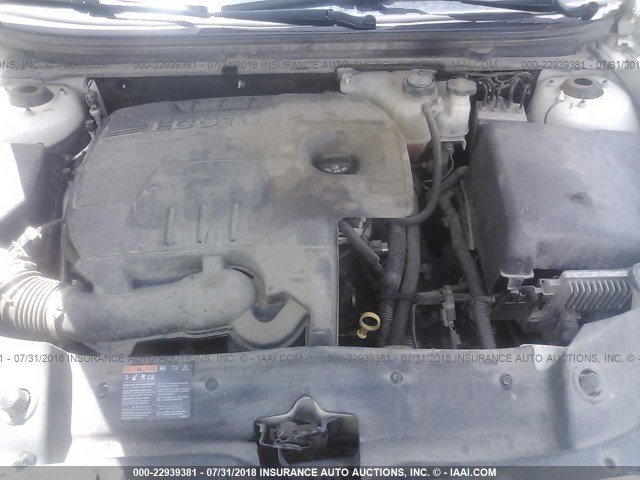 1G1ZE5E14BF100652 - 2011 CHEVROLET MALIBU LTZ 白色 照片 10