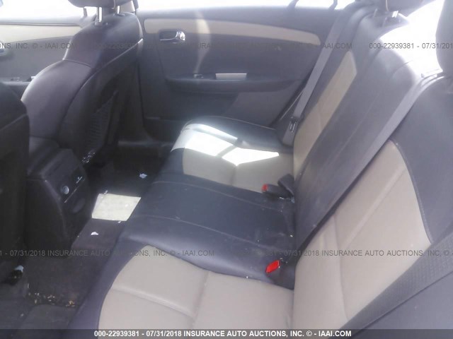 1G1ZE5E14BF100652 - 2011 CHEVROLET MALIBU LTZ 白色 照片 8