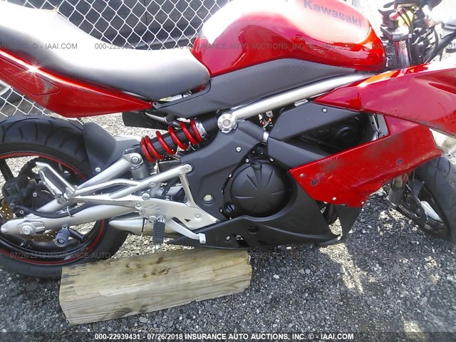 JKAEXEC119DA41551 - 2009 KAWASAKI EX650 C 红色 照片 8