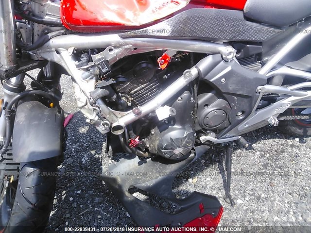 JKAEXEC119DA41551 - 2009 KAWASAKI EX650 C 红色 照片 9