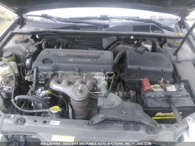 4T1BE30K15U503237 - 2005 TOYOTA CAMRY LE/XLE/SE 灰色 照片 10
