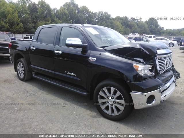 5TFHY5F16DX299290 - 2013 TOYOTA TUNDRA CREWMAX LTD/PLATINUM BLACK photo 1