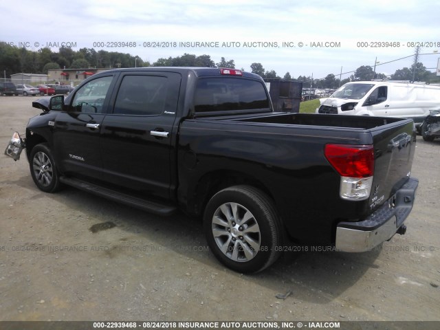 5TFHY5F16DX299290 - 2013 TOYOTA TUNDRA CREWMAX LTD/PLATINUM BLACK photo 3