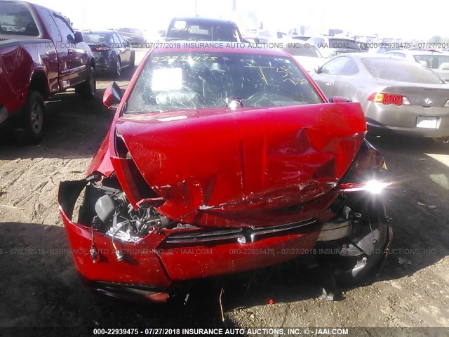 1C3CDFCH5DD299333 - 2013 DODGE DART LIMITED/R/T RED photo 6