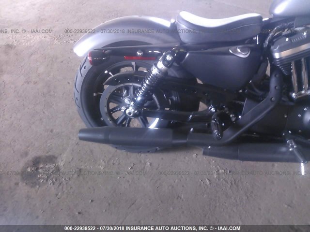 1HD4LE219HC428217 - 2017 HARLEY-DAVIDSON XL883 IRON 883 GRAY photo 6