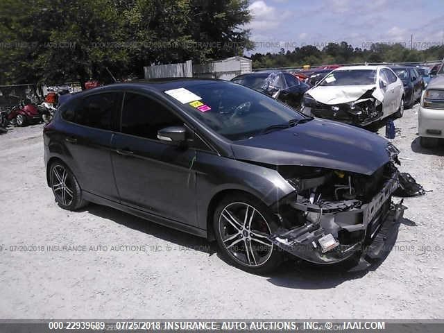 1FADP3L92HL234729 - 2017 FORD FOCUS ST GRAY photo 1