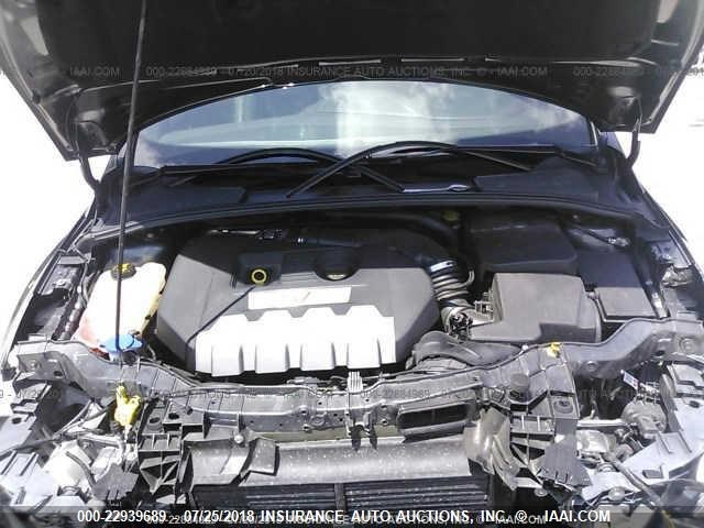 1FADP3L92HL234729 - 2017 FORD FOCUS ST GRAY photo 10