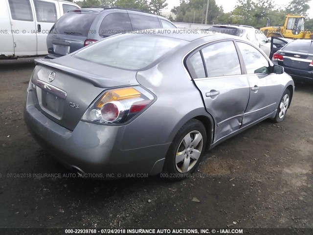 1N4AL21E98C199762 - 2008 NISSAN ALTIMA 2.5/2.5S GRAY photo 4