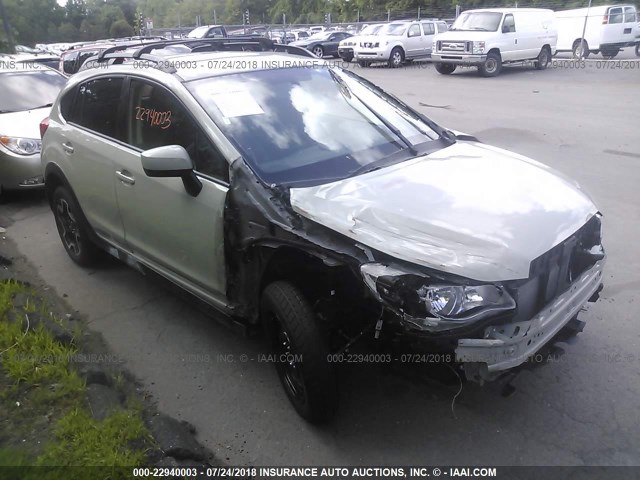 JF2GPABC3HH258020 - 2017 SUBARU CROSSTREK PREMIUM ბეჟი ფოტო 1