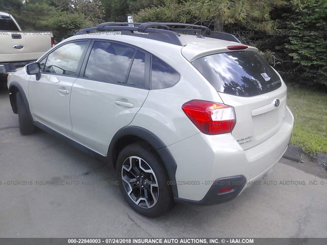JF2GPABC3HH258020 - 2017 SUBARU CROSSTREK PREMIUM ბეჟი ფოტო 3