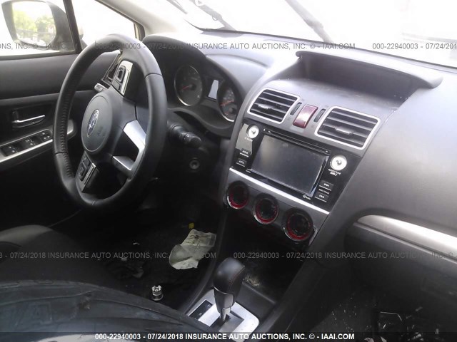 JF2GPABC3HH258020 - 2017 SUBARU CROSSTREK PREMIUM ბეჟი ფოტო 5