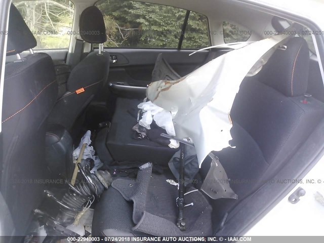 JF2GPABC3HH258020 - 2017 SUBARU CROSSTREK PREMIUM ბეჟი ფოტო 8