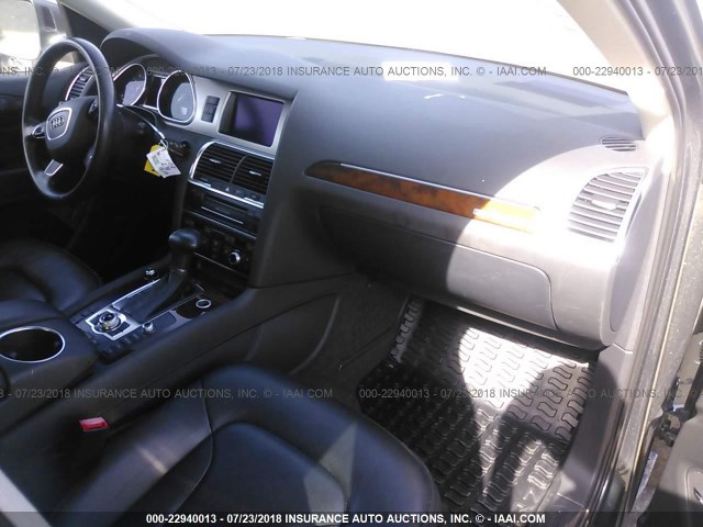 WA1LGAFE0DD009095 - 2013 AUDI Q7 PREMIUM PLUS GRAY photo 5