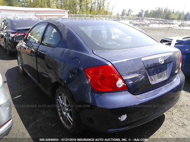 JTKDE177370197521 - 2007 TOYOTA SCION TC 蓝色 照片 3