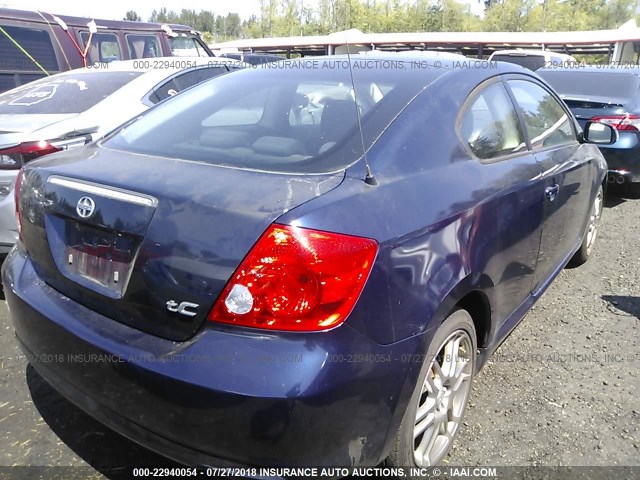 JTKDE177370197521 - 2007 TOYOTA SCION TC 蓝色 照片 4