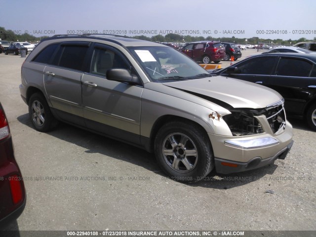 2A8GF68416R641141 - 2006 CHRYSLER PACIFICA TOURING GOLD photo 1