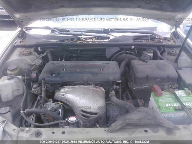 4T1BE32K43U259674 - 2003 TOYOTA CAMRY LE/XLE/SE 灰色 照片 10