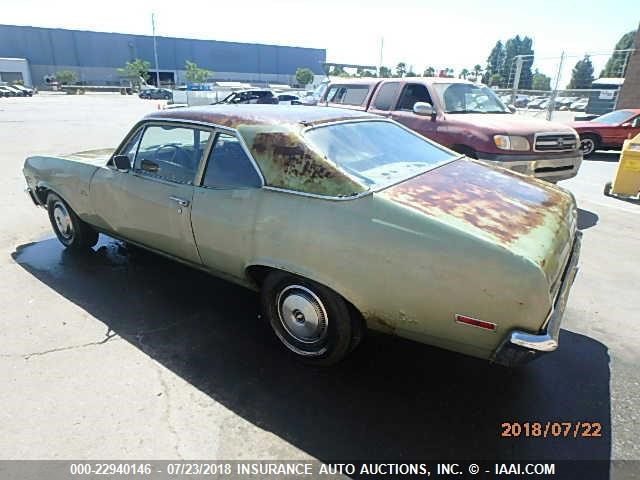 113270W245095 - 1970 CHEVROLET NOVA GREEN photo 3