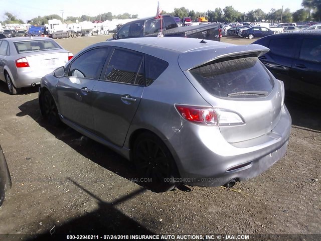 JM1BL1L47C1608696 - 2012 MAZDA SPEED 3 GRAY photo 3