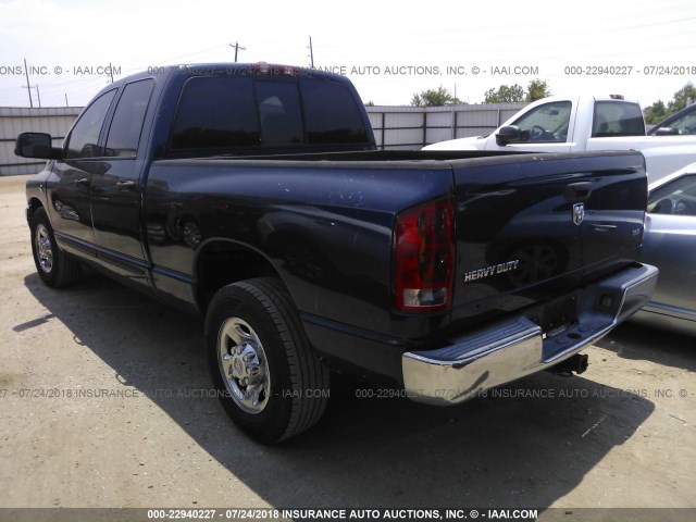 3D7KR28C26G288607 - 2006 DODGE RAM 2500 ST/SLT 蓝色 照片 3