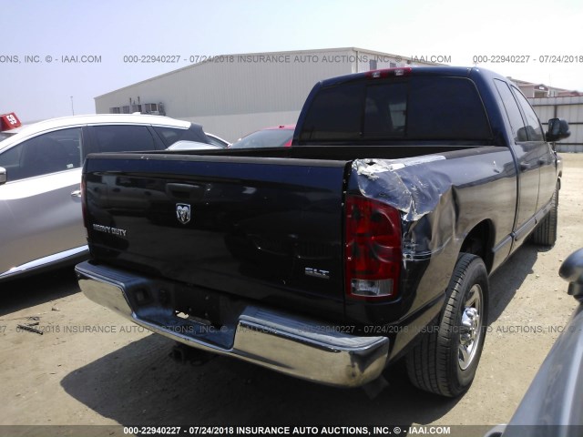 3D7KR28C26G288607 - 2006 DODGE RAM 2500 ST/SLT 蓝色 照片 4