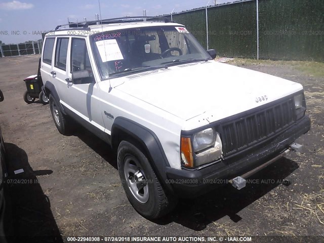 1J4FJ68S3TL142856 - 1996 JEEP CHEROKEE SPORT/CLASSIC WHITE photo 1