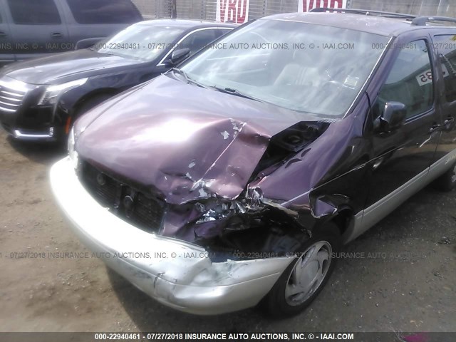 4T3ZF13C8WU059934 - 1998 TOYOTA SIENNA LE/XLE PURPLE photo 6