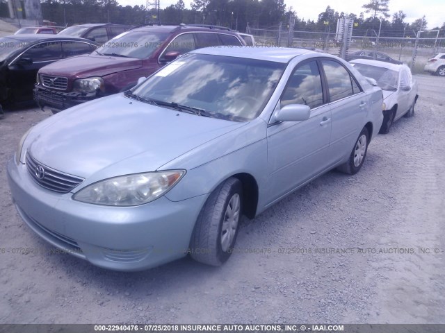 4T1BE32K26U690325 - 2006 TOYOTA CAMRY LE/XLE/SE Mavi foto 2